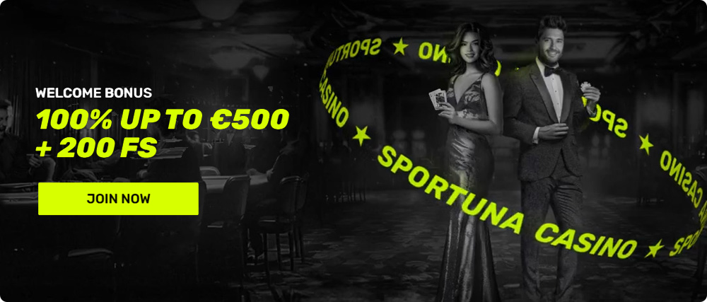 Sportuna Casino Login Welcome Bonus