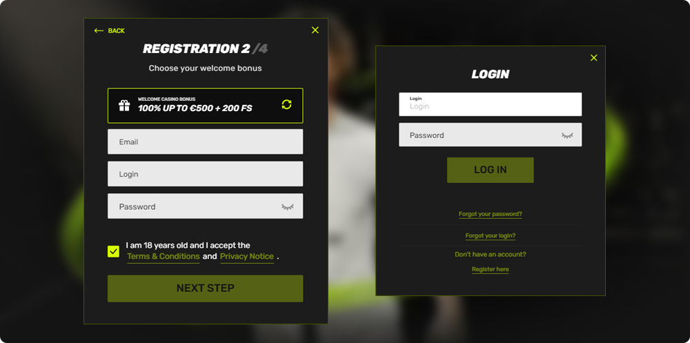 Sportuna Casino Login and Registration
